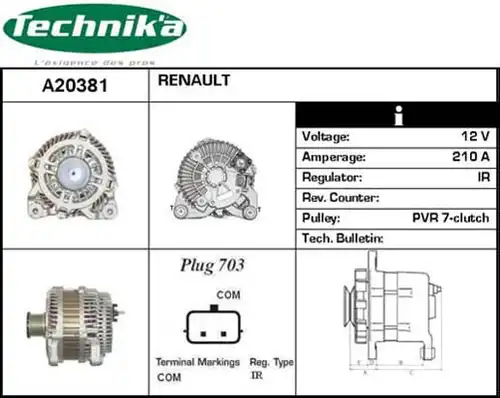 генератор Technika A20381