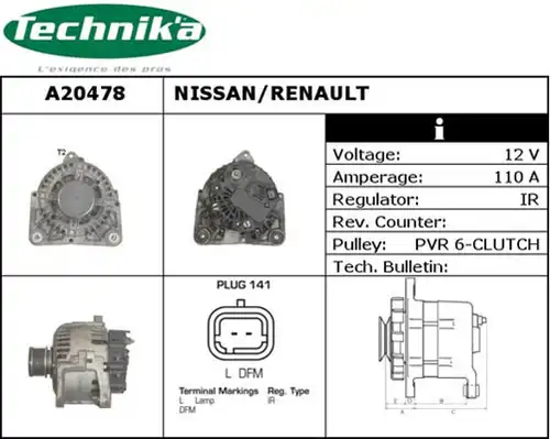 генератор Technika A20478