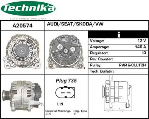 генератор Technika A20574