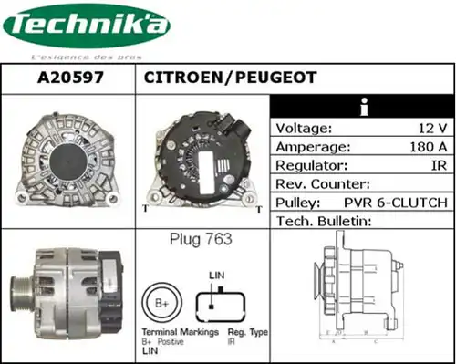 генератор Technika A20597