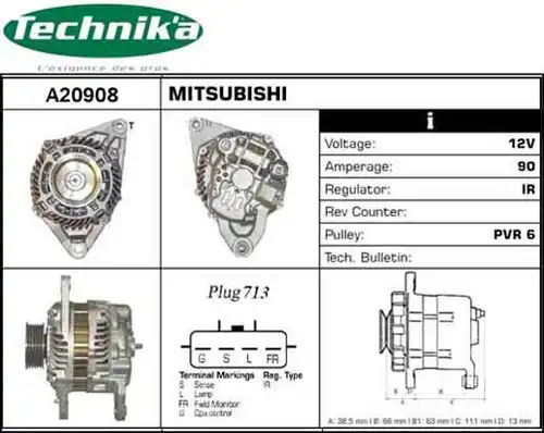 генератор Technika A20908