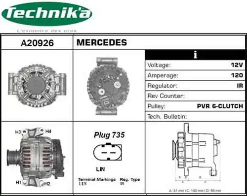 генератор Technika A20926