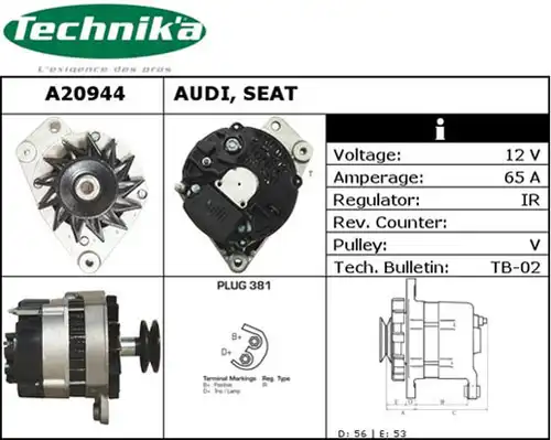 генератор Technika A20944