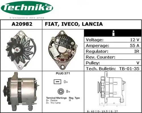 генератор Technika A20982