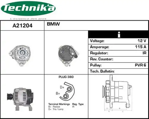 генератор Technika A21204