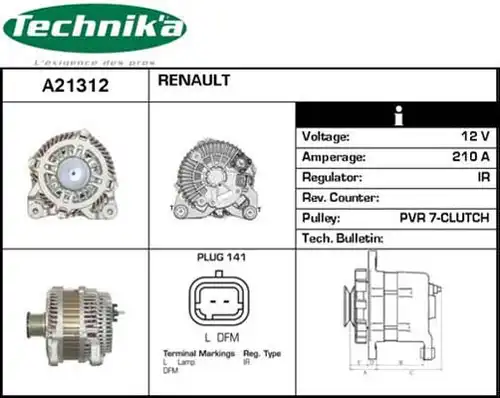 генератор Technika A21312