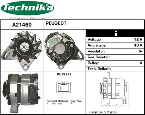 генератор Technika A21460