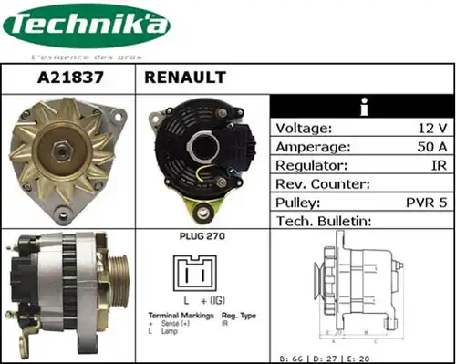 генератор Technika A21837