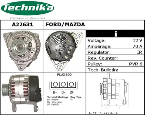 генератор Technika A22631