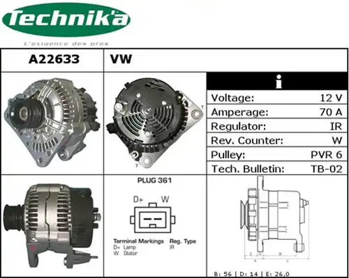 генератор Technika A22633