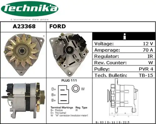 генератор Technika A23368