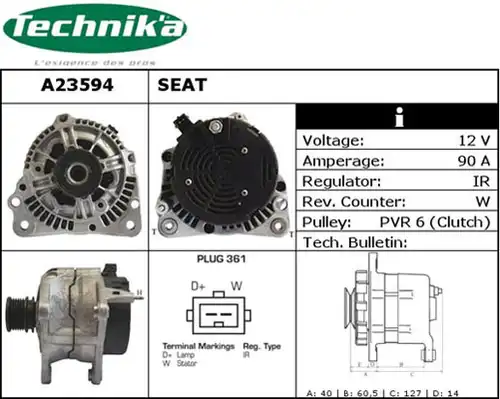 генератор Technika A23594