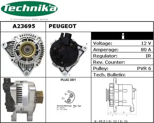 генератор Technika A23695