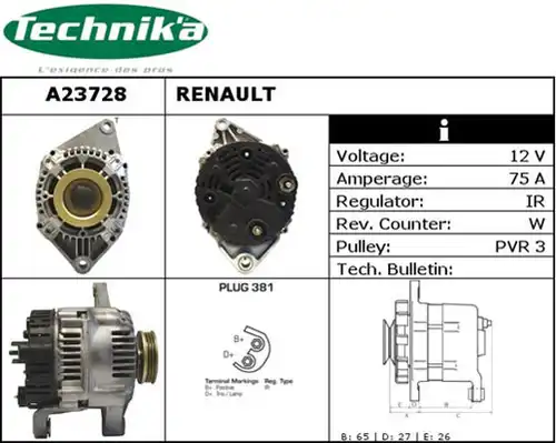 генератор Technika A23728