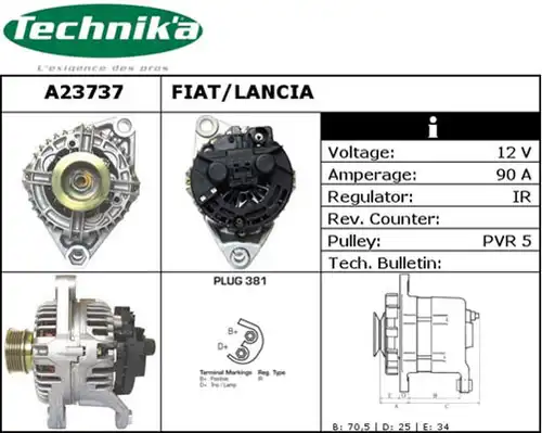 генератор Technika A23737