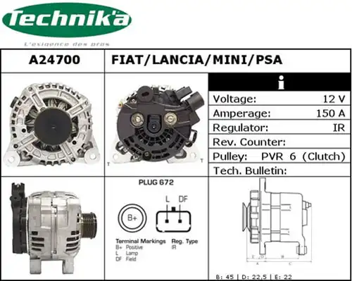 генератор Technika A24700