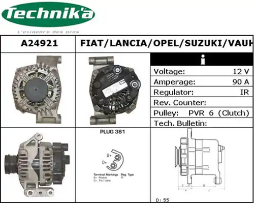 генератор Technika A24921