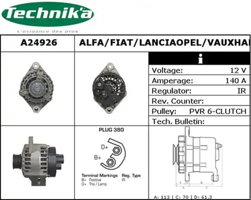 генератор Technika A24926