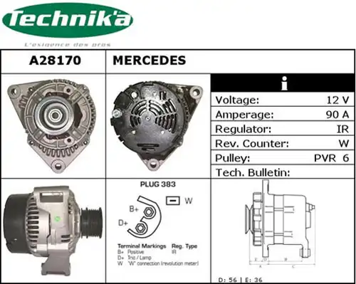 генератор Technika A28170