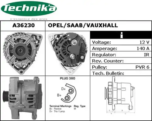 генератор Technika A36230