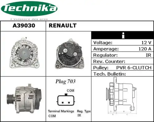 генератор Technika A39030