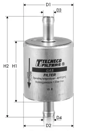  TECNECO FILTERS GAS2