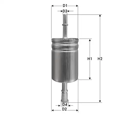 горивен филтър TECNECO FILTERS IN1071