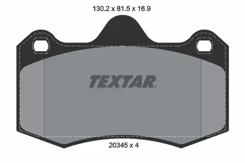 накладки TEXTAR 2034501