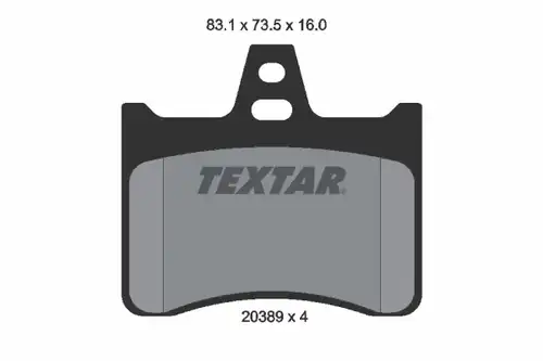 накладки TEXTAR 2038902