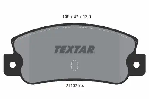 накладки TEXTAR 2110701