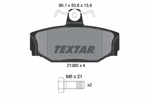 накладки TEXTAR 2138501