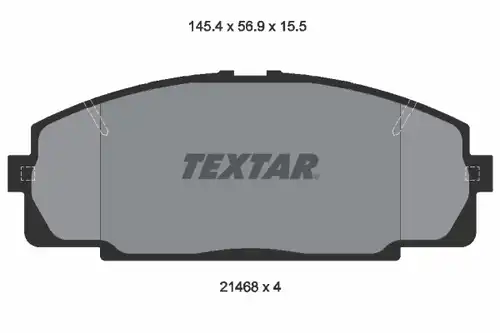 накладки TEXTAR 2146801