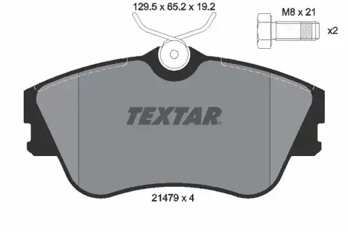 накладки TEXTAR 2147902