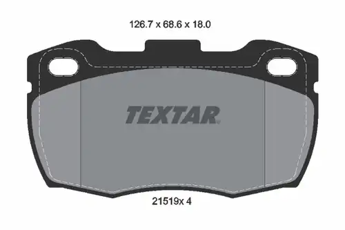 накладки TEXTAR 2151901