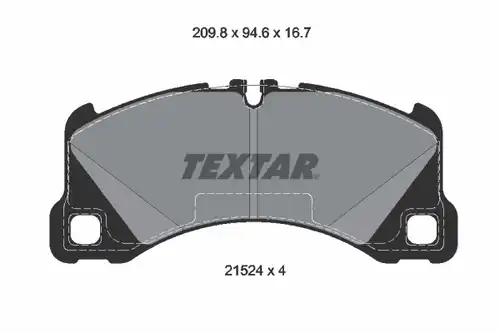 накладки TEXTAR 2152401