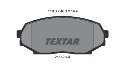 накладки TEXTAR 2155202