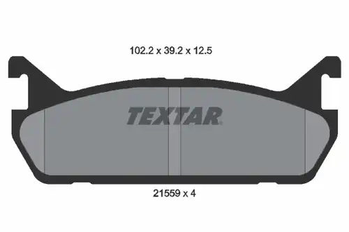 накладки TEXTAR 2155901