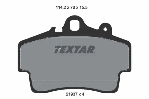 накладки TEXTAR 2193702