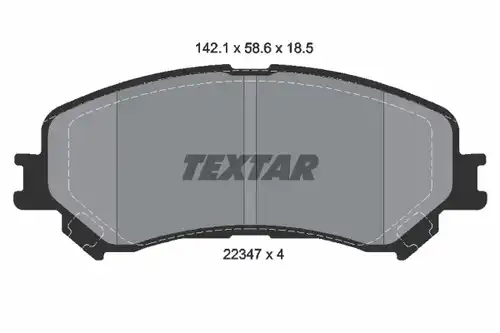 накладки TEXTAR 2234701