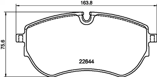 накладки TEXTAR 2264403