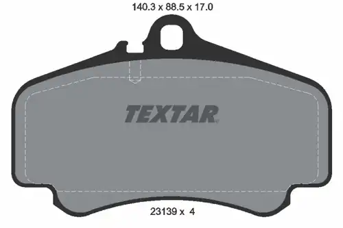 накладки TEXTAR 2313901