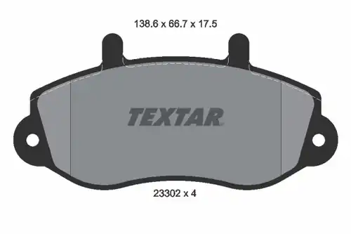 накладки TEXTAR 2330201