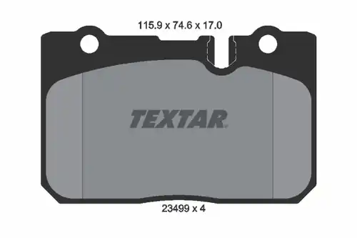 накладки TEXTAR 2349901