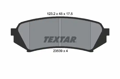 накладки TEXTAR 2353902