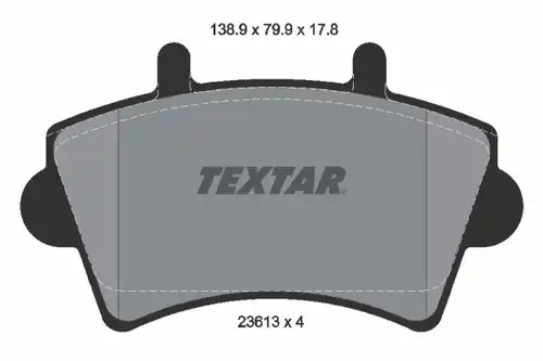 накладки TEXTAR 2361301