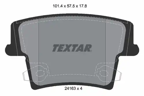 накладки TEXTAR 2416301