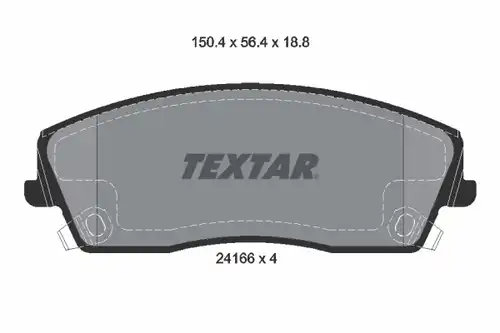 накладки TEXTAR 2416601