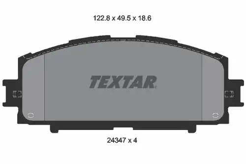 накладки TEXTAR 2434701