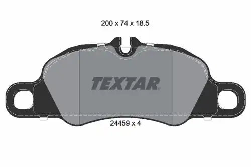 накладки TEXTAR 2445901