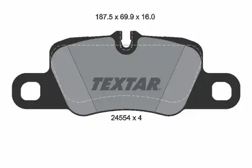 накладки TEXTAR 2455401